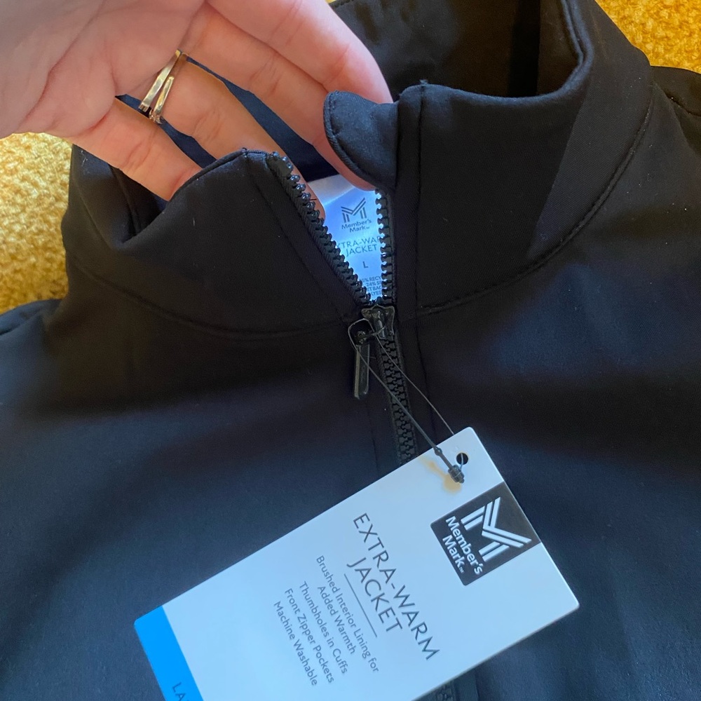 Black Full-Zip Jacket - Picture 4 of 7